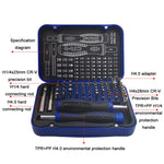 Set cacciaviti precisione 65 in 1 per riparazioni elettroniche