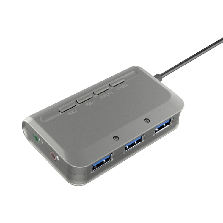 Hub USB 3.1 a 3 porte con scheda audio 7.1 e voice changer