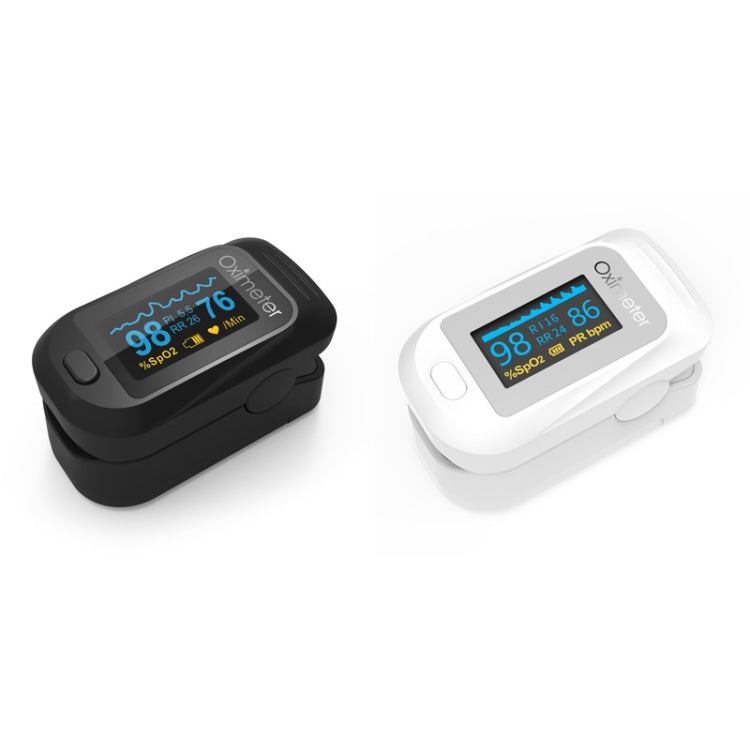 JZ-133R Pulsossimetro da dito Black White