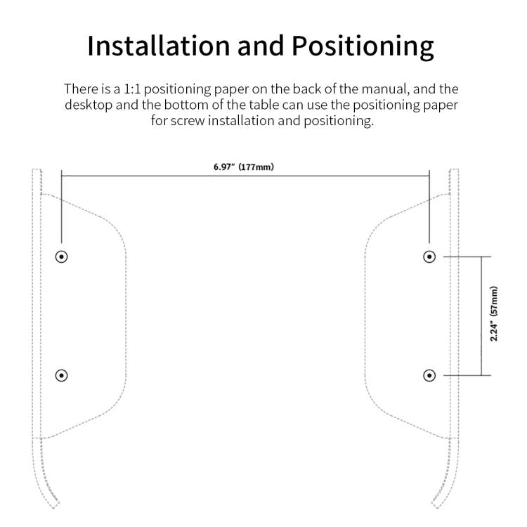 Staffa multifunzione in acrilico per tablet e Mac Mini