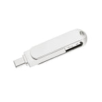 Chiavetta USB 3.0 3 in 1 metallo 16-256GB