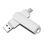 Chiavetta USB 3.0 3 in 1 metallo 16-256GB