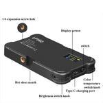 LP160 180 LED Square Pocket Fill Light Dual Color Temperature Portable Mobile Phone SLR Computer Fotografia Luce di riempimento