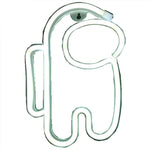 Lampada LED Spaceman Neon decorativa USB e batteria