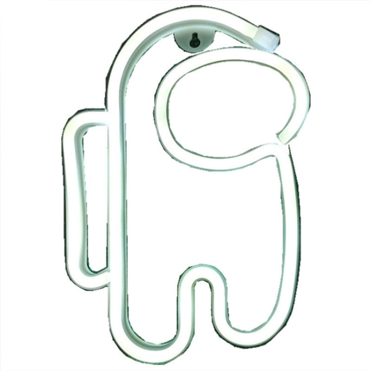 Lampada LED Spaceman Neon decorativa USB e batteria