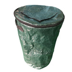 Borsa compost in plastica con coperchio e finestra