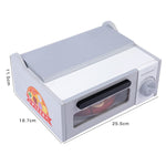 Forno giocattolo in legno per bambini 27x22x13 cm