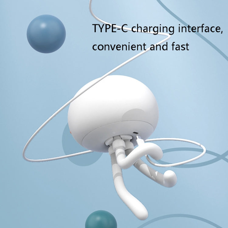 Luce notturna medusa in silicone con sensore e batteria 1200mAh