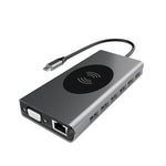 Docking station USB-C BX15W con ricarica wireless