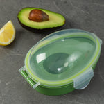 Set 5 contenitori ermetici per avocado con anello silicone