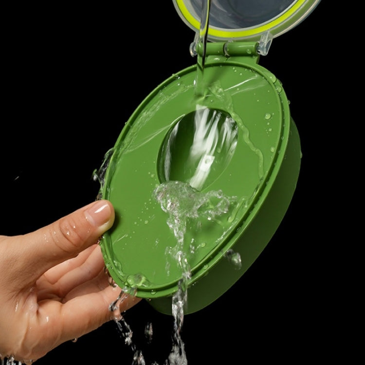 Set 5 contenitori ermetici per avocado con anello silicone