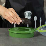 Set 5 contenitori ermetici per avocado con anello silicone