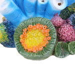 Ornamento corallo artificiale in resina per acquario 18x15x15 cm