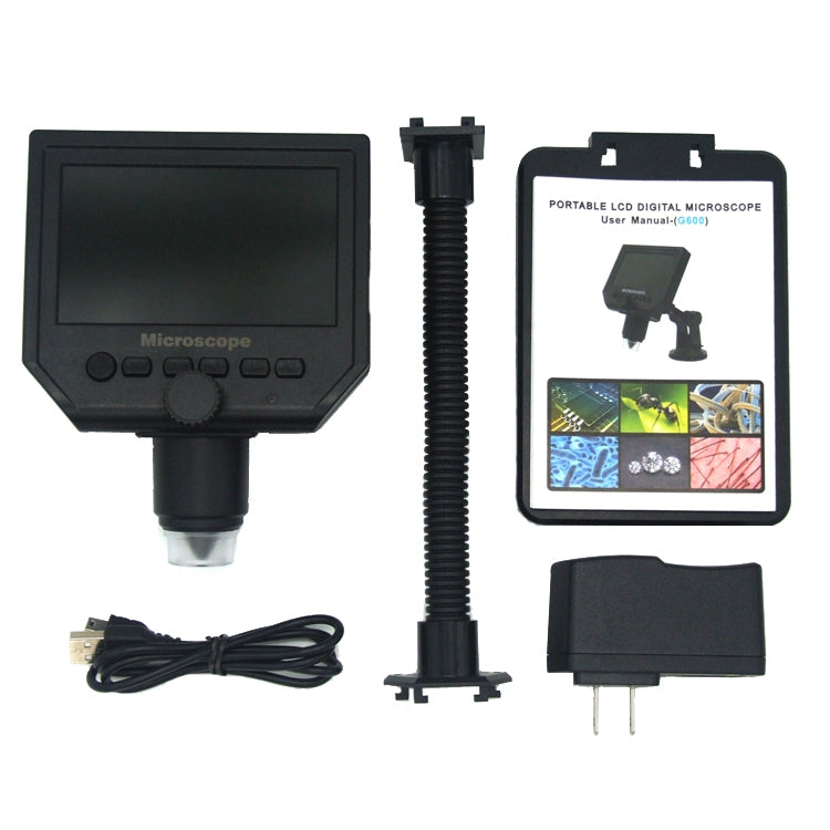 Microscopio digitale G600W HD con schermo da 4,3 pollici - immagine 3