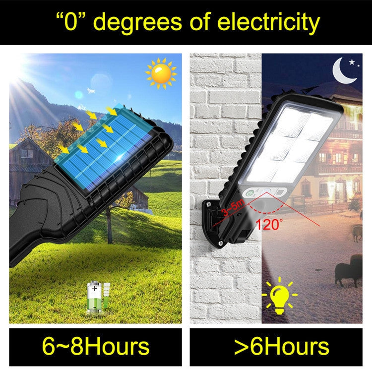 Luce solare da giardino LED con sensore di movimento PIR