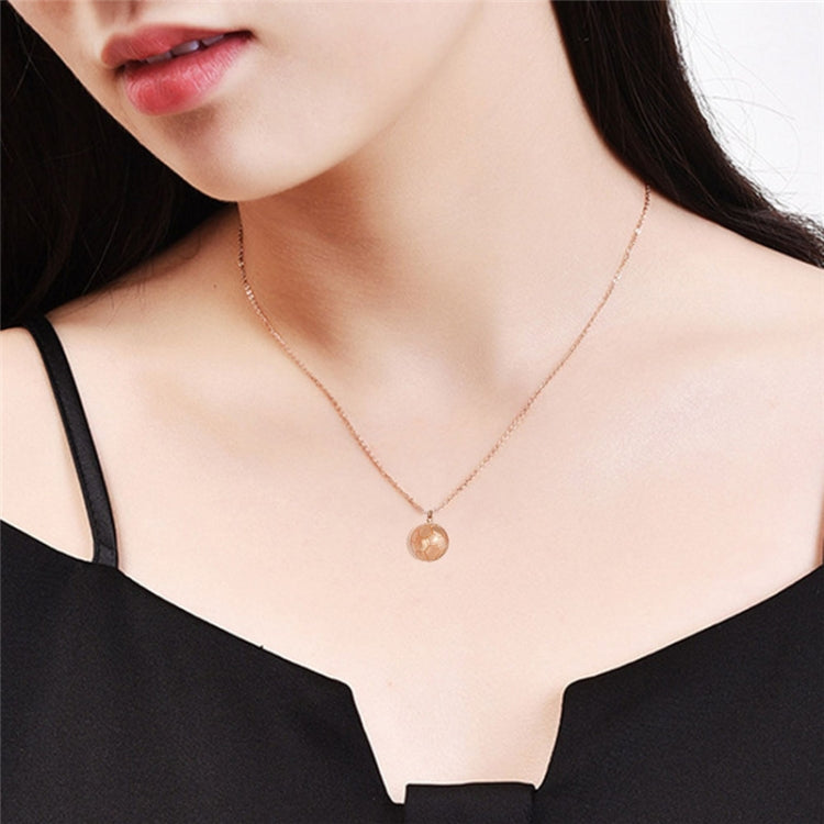 Collana con pendente a sfera sportiva tridimensionale 2 pezzi