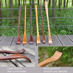 Grattaschiena in legno con manico lungo 44cm