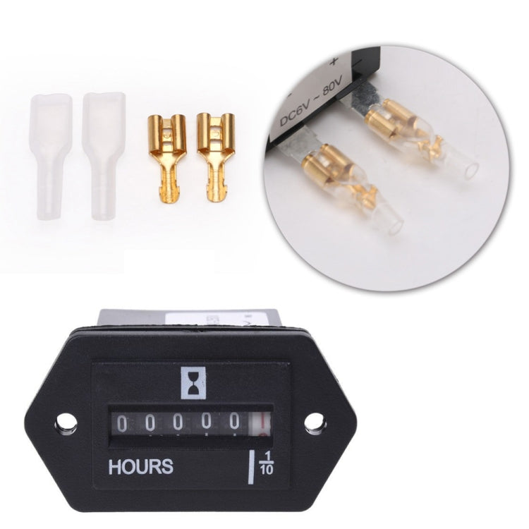 Timer industriale DC10-80V e AC100-250V con display LED