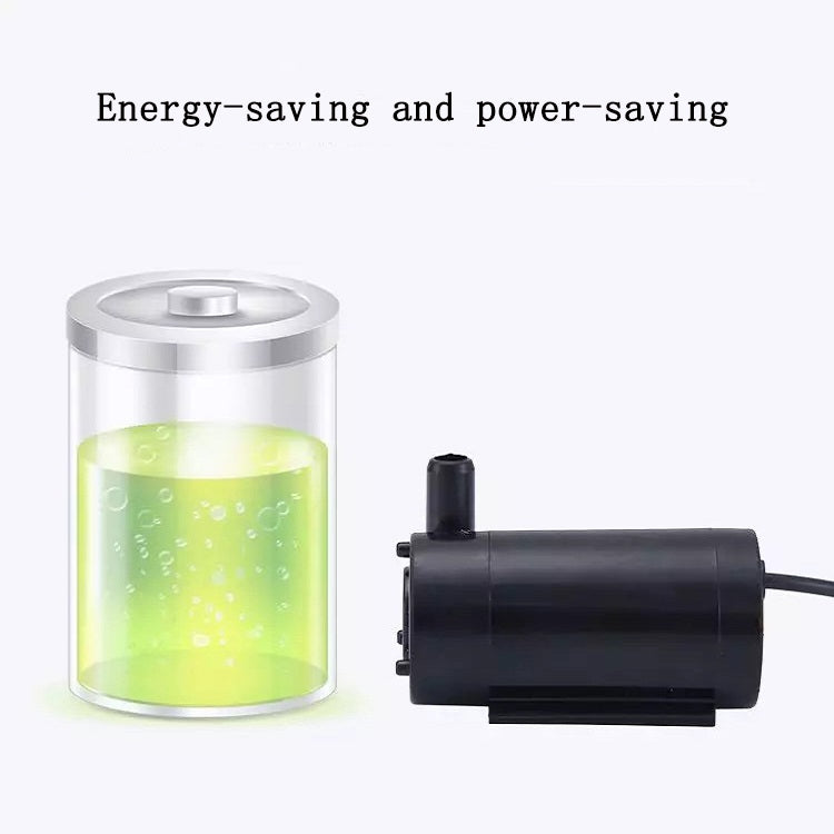 Mini pompa sommersa silenziosa 5V 2-3L/min