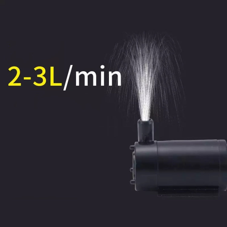 Mini pompa sommersa silenziosa 5V 2-3L/min