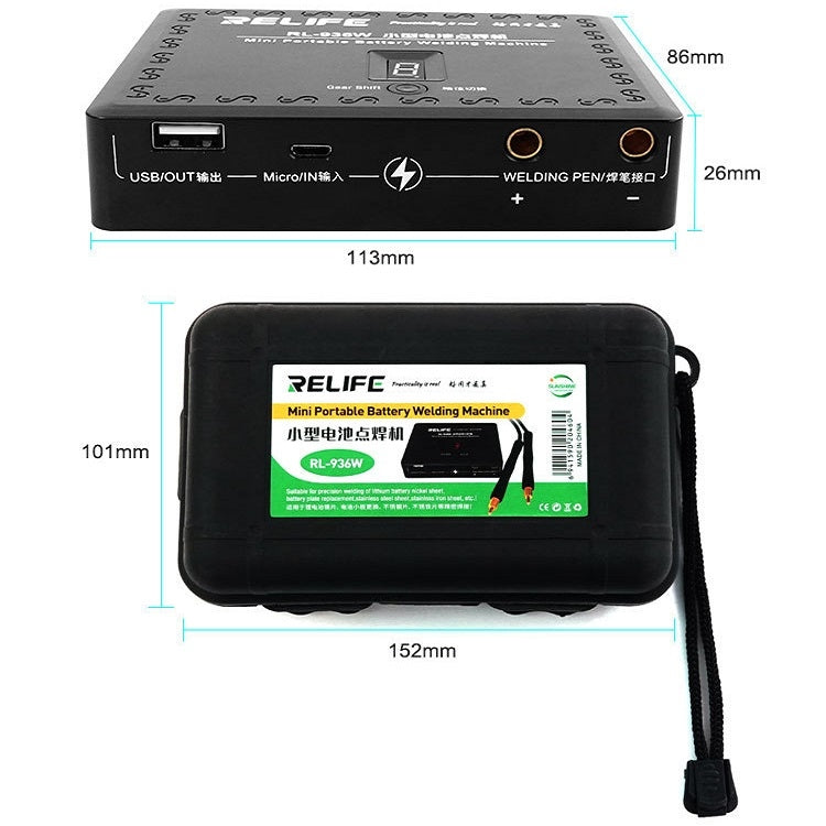 Saldatrice a punti portatile RL-936W per riparazione smartphone