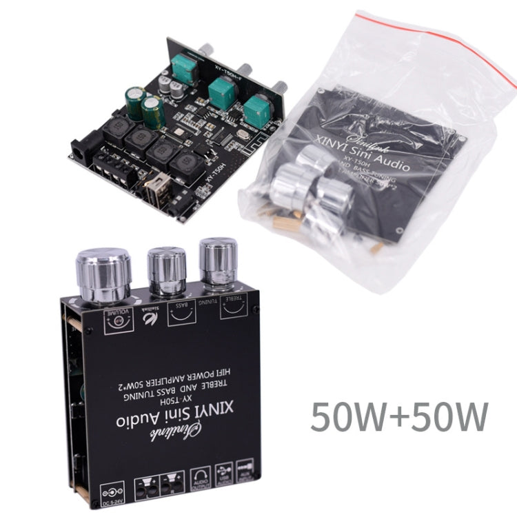 Modulo amplificatore stereo XINYI Sini T50H Bluetooth 5.0 50W x2 - immagine 7