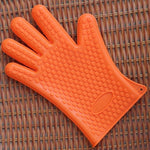 Set 2 guanti da forno in silicone con isolamento termico