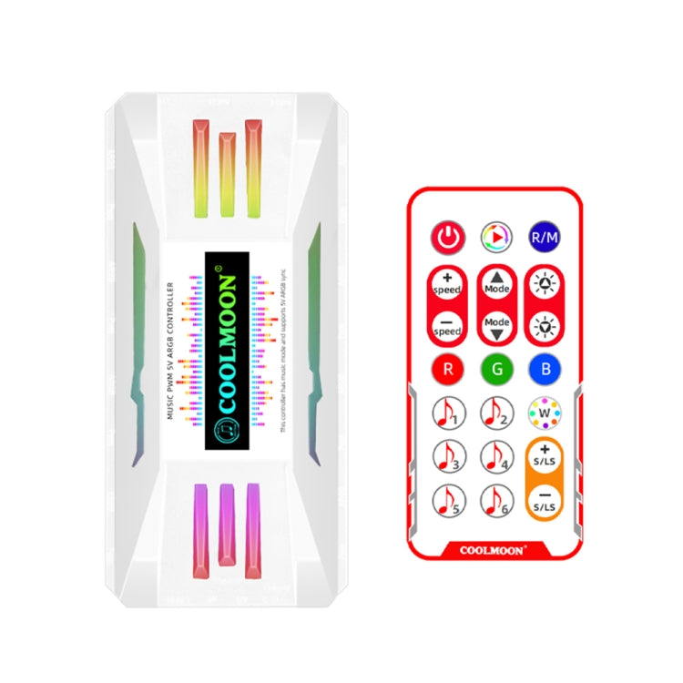 Controller ventola PC PWM 5V ARGB con telecomando wireless