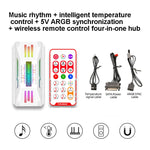 Controller ventola PC PWM 5V ARGB con telecomando wireless