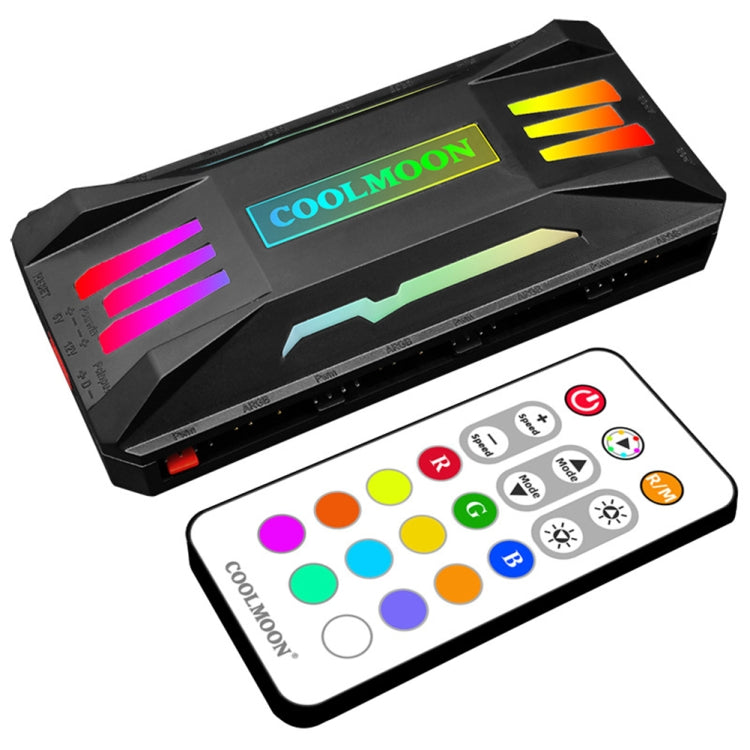Controller ventola PC PWM 5V ARGB con telecomando wireless