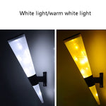 Lampada da parete solare LED esterno IP65 30cm