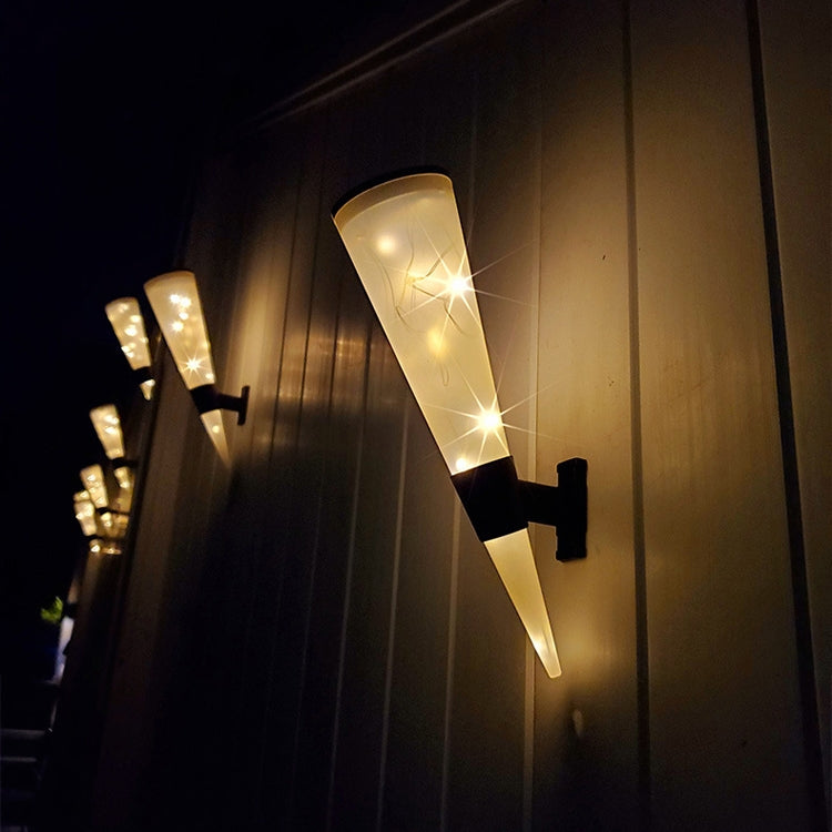 Lampada da parete solare LED esterno IP65 30cm