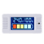 Tester digitale per batterie PEACEFAIR DC 0-100V con LCD a colori