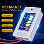 Tester digitale per batterie PEACEFAIR DC 0-100V con LCD a colori - immagine 3