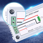 Tester digitale per batterie PEACEFAIR DC 0-100V con LCD a colori - immagine 6