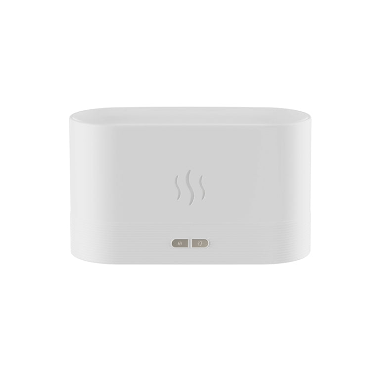 Umidificatore con diffusore di aromi e luce a fiamma