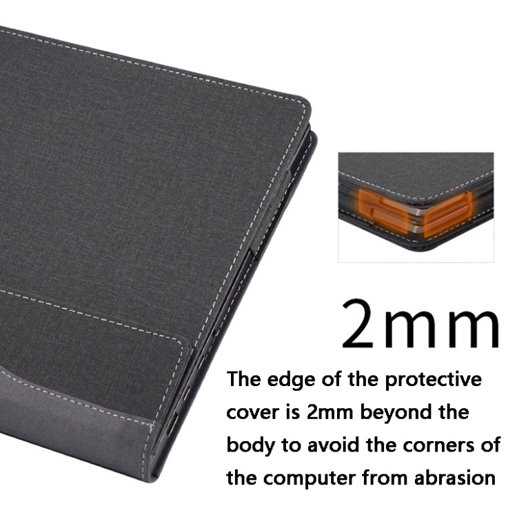 Custodia protettiva in pelle PU per HP Spectre x360 15