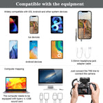 Microfono wireless MAMEN KT-W1 per telecamere e smartphone