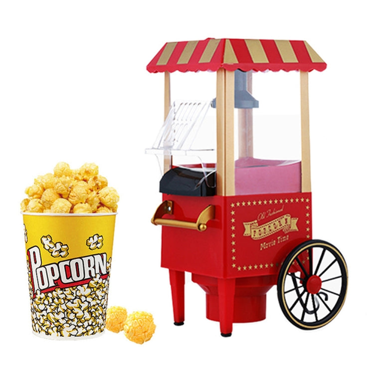 Macchina per popcorn elettrica 1200W con carrello automatico