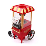Macchina per popcorn elettrica 1200W con carrello automatico