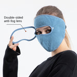 Maschera antivento HD XBG-9123 con antiappannamento 2 pezzi