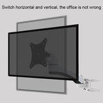 Supporto a parete per monitor 17-27 pollici senza fori