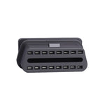Connettore OBD2 16PIN femmina piegato 90° placcato oro