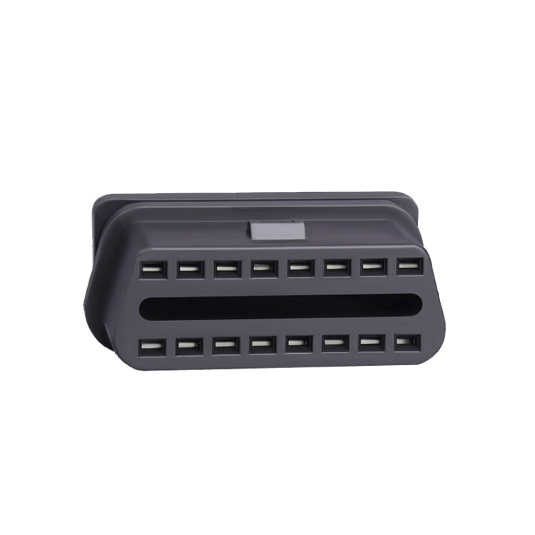 Connettore OBD2 16PIN femmina piegato 90° placcato oro
