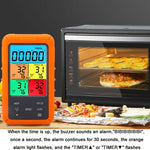 Termometro digitale per alimenti wireless TS-TP40-X