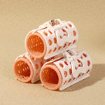 Set 3 bigodini pigri con clip elastica per capelli