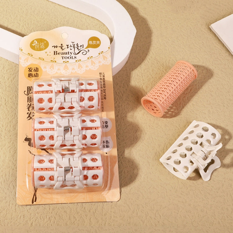 Set 3 bigodini pigri con clip elastica per capelli
