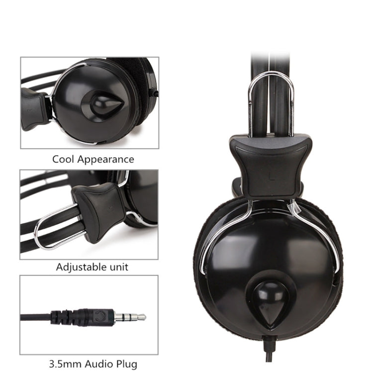 Cuffie per computer Soyto SY808MV con cavo 1,6 m