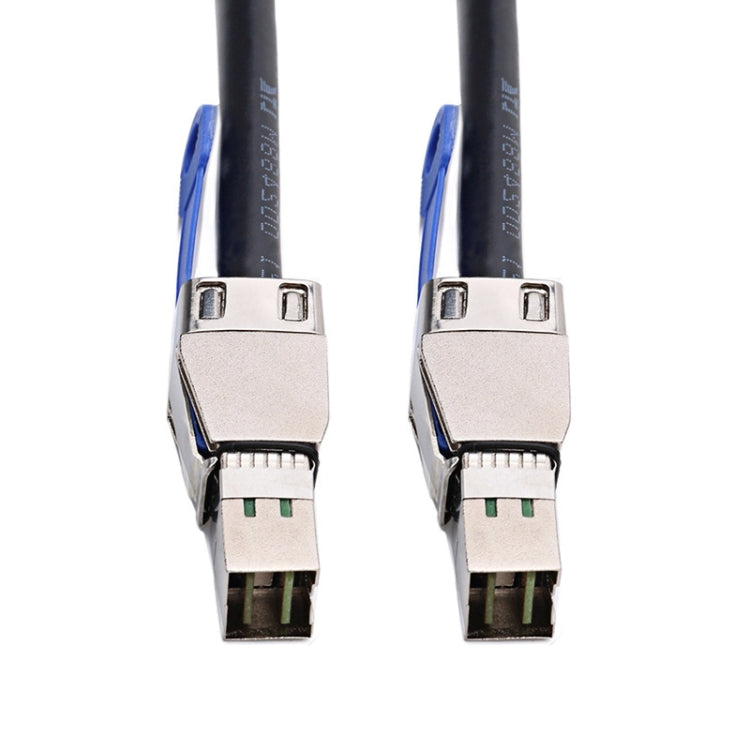 Cavo dati Mini SAS SFF-8644 a SFF-8644 12 Gbps nero