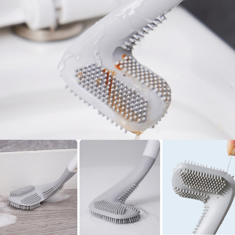 Scopino WC golf con base impermeabile apertura automatica